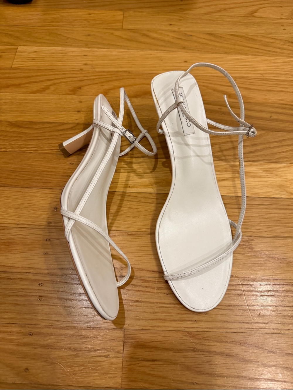 Tony Bianco Caprice heels 10 white